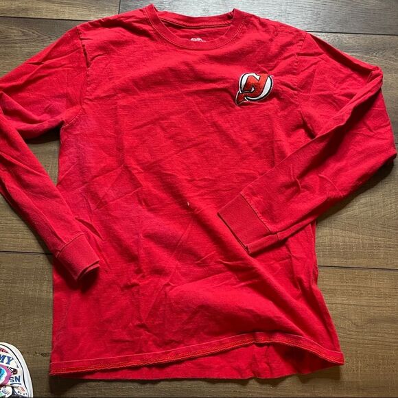 STARTER  Devils Hockey Long Sleeve Size M - Picture 1 of 5